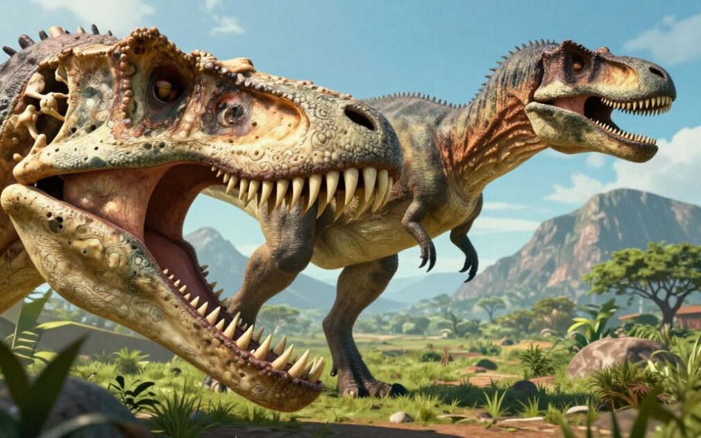 budowa szczęki nigerzaura