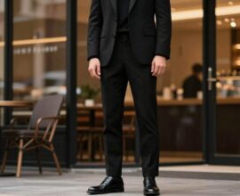 ubieranie się na czarno