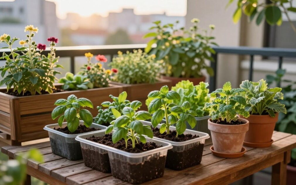 ziemia and drenaż balkonie